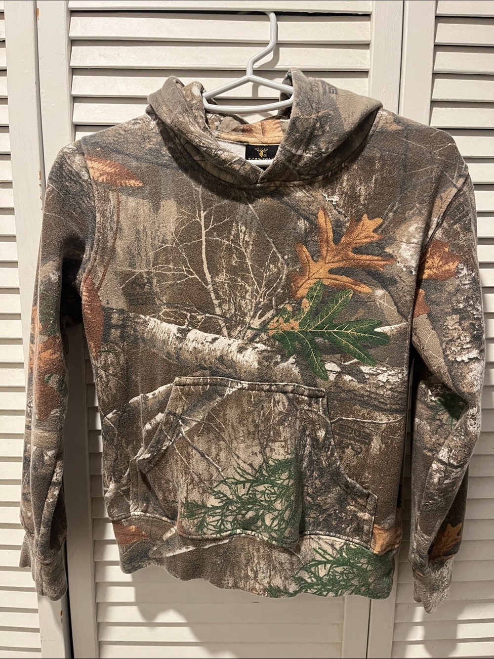 Kids King’s Camo Camouflage Hoodie - Multi Brown M